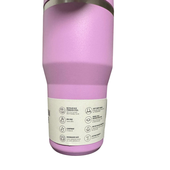 New Stanley Fast Flow 20 oz Tumbler Water Bottle "Ice Flow" - Picture 6 of 9